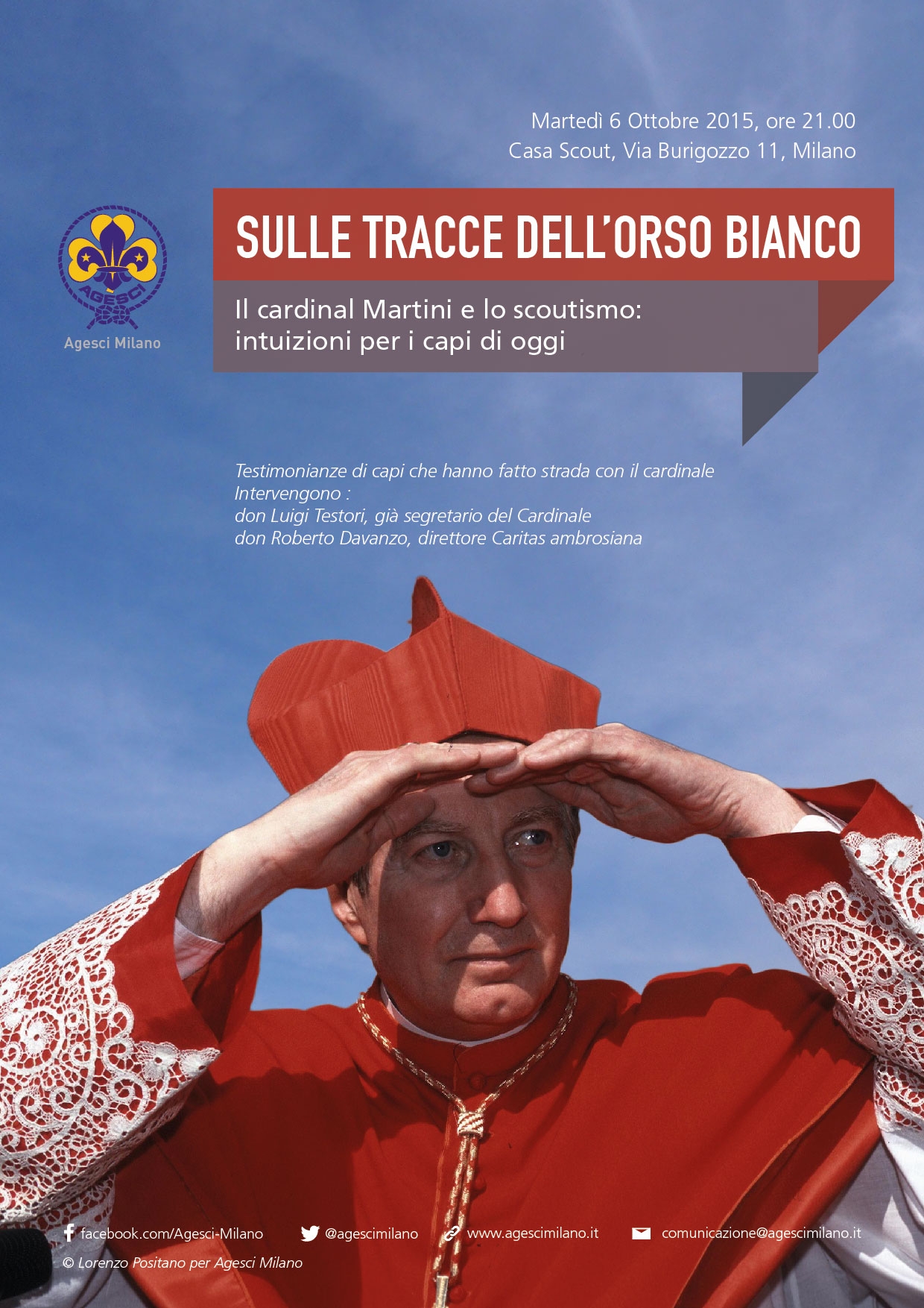 sulle tracce orso cardinal martini 6 ottobre 2015 volantino